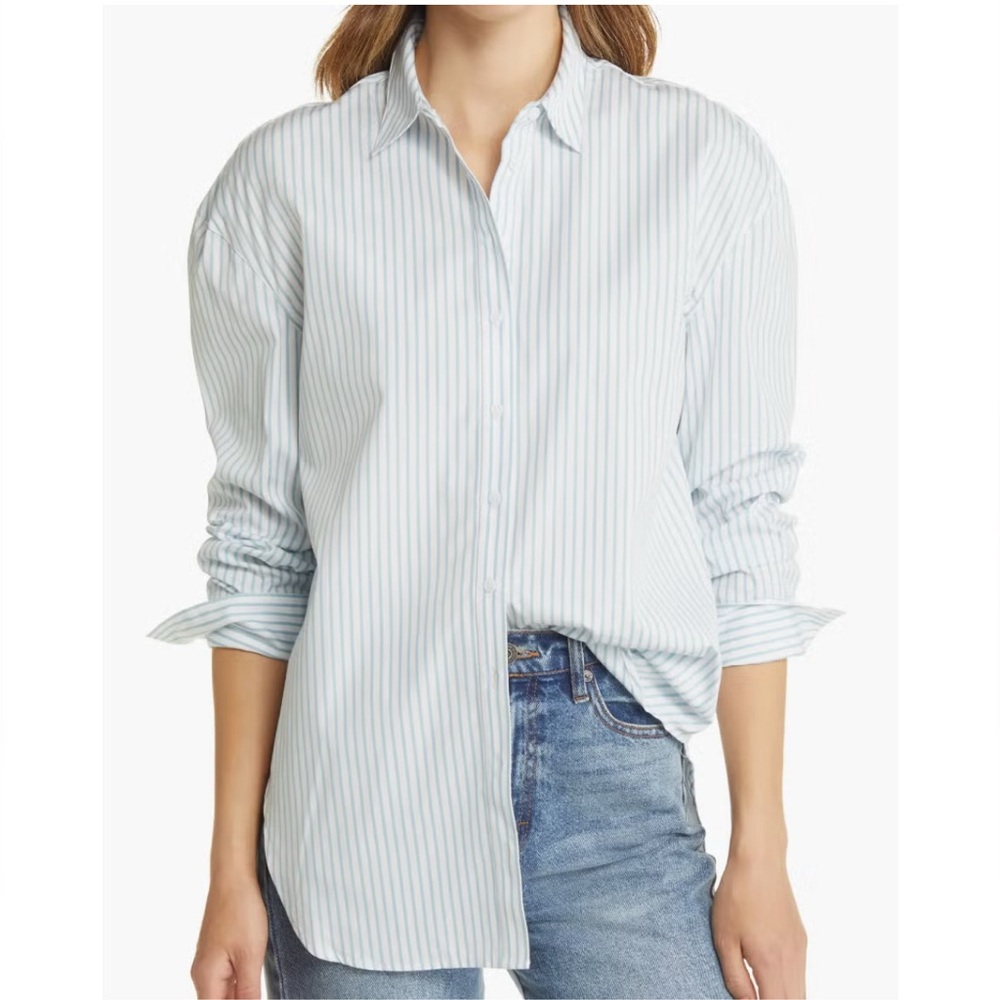 Nordstrom Oversize Poplin Shirt